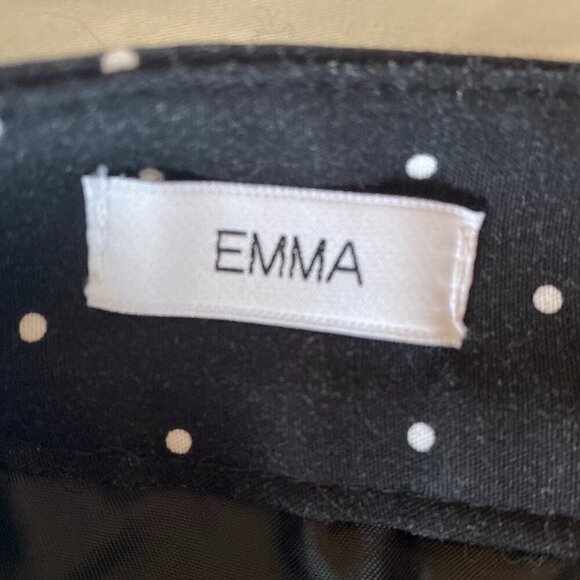 Liz Claiborne Black w White Polka Dots Emma Stretchy Capris - Picture 4 of 6